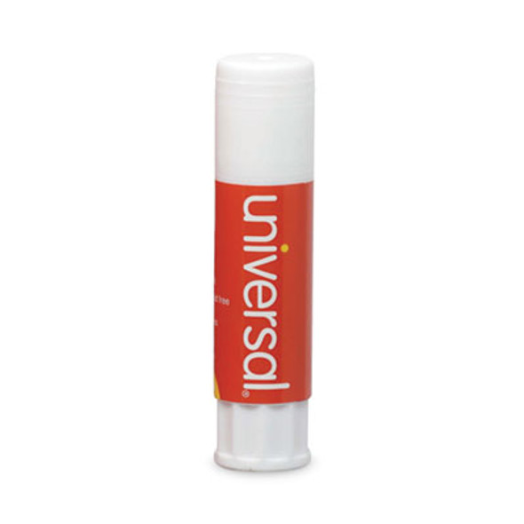 Glue Stick, 0.28 Oz, Applies And Dries Clear, 12/Pack