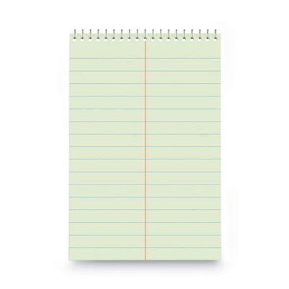 Steno Pads, Red Cover, Pitman Rule, (60) Green-Tint 6 x 9 Sheets