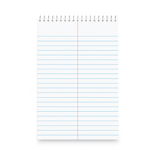 Steno Pads, Gregg Rule, Red Cover, 80 White 6 X 9 Sheets, 6/Pack