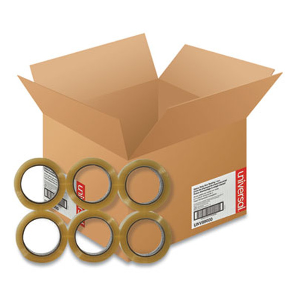 Heavy-Duty Box Sealing Tape, 3" Core, 1.88" x 54.6 Yds, Clear, 36/Carton
