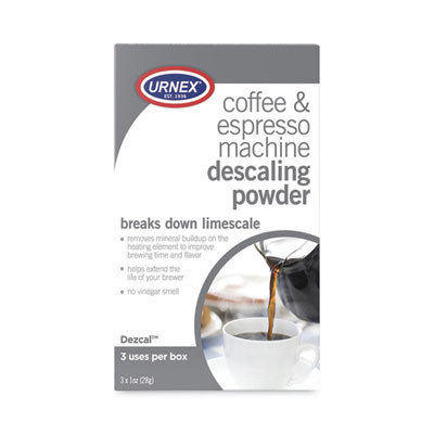 Coffee And Espresso Machine Descaling Powder, 1 Oz Packets, 3/Box