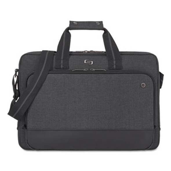 Urban Slimbrief, Fits Devices Up To 15.6", Polyester, 16" x 3" x 11.5", Gray