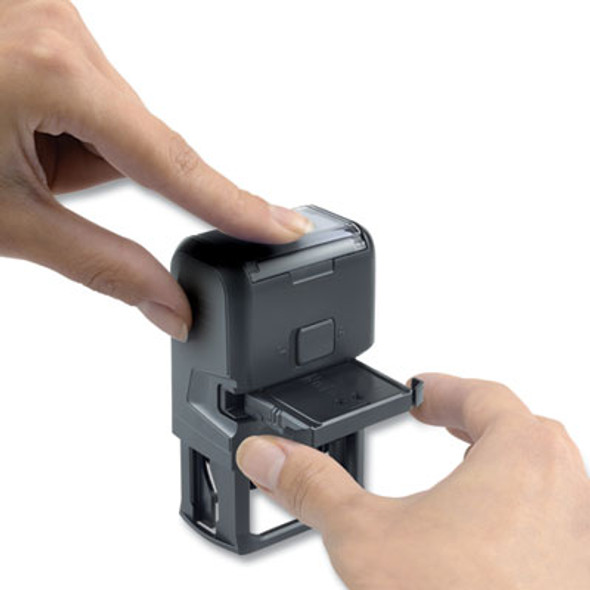 T4727 Printy Replacement Pad For Trodat Self-Inking Stamps, 1.63" x 2.5", Black