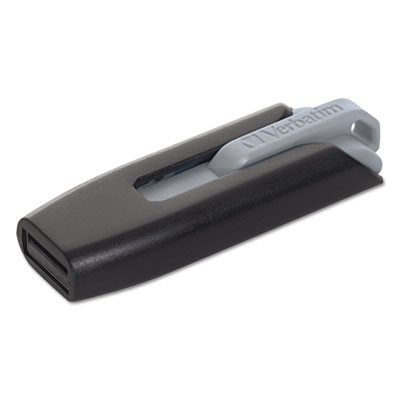 Store 'n' Go V3 Usb 3.0 Drive, 128 Gb, Black/Gray