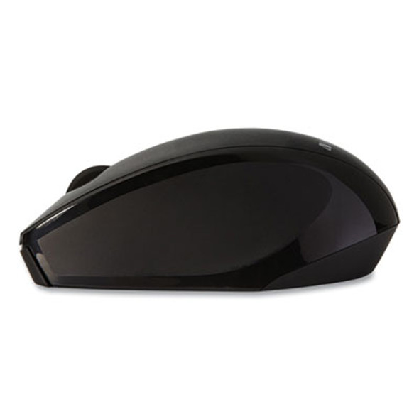 Wireless Notebook Multi-Trac Blue Led Mouse, 2.4 Ghz Frequency/32.8 Ft Wireless Range, Left/Right Hand Use, Black