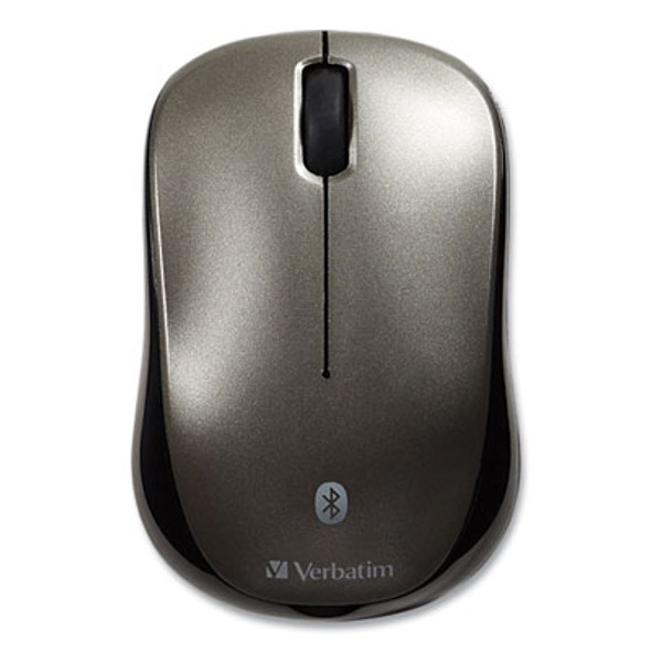 Bluetooth Wireless Tablet Multi-Trac Blue Led Mouse, 2.4 Ghz Frequency/30 Ft Wireless Range, Left/Right Hand Use, Graphite