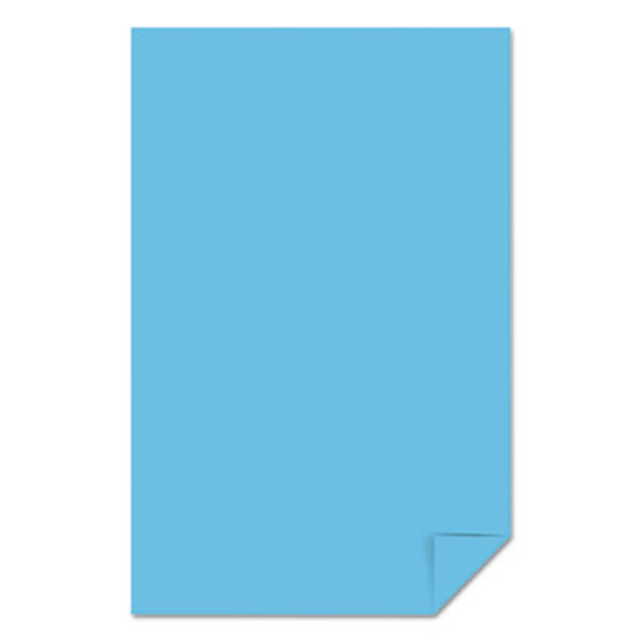 Color Paper, 24 Lb Bond Weight, 11 x 17, Lunar Blue, 500/Ream