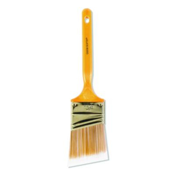 Softip Paint Brush, Nylon/Polyester Bristles, 2.5" Wide, Angled Profile, Plastic Kaiser Handle