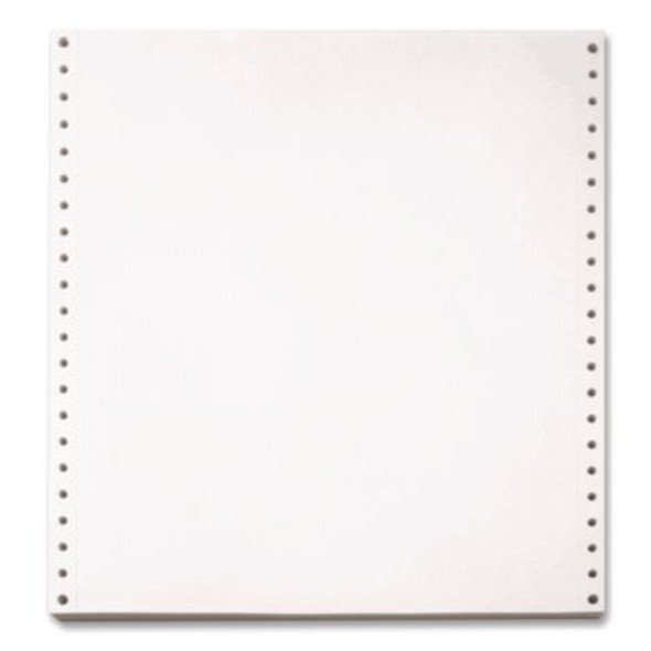 Computer Printout Paper, 1-Part, 20 Lb Bond Weight, 9.5 x 11, White, 2,700/Carton