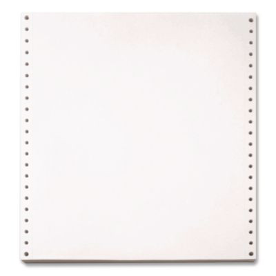 Computer Printout Paper, 1-Part, 20 Lb Bond Weight, 9.5 x 11, White, 2,700/Carton