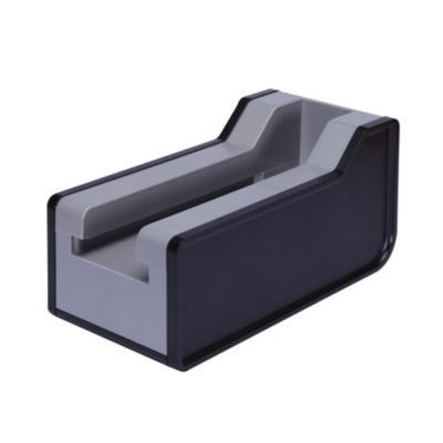 Cutlerease Base, Holds 1 Dispenser, 5.38 x 11 x 5.25, Gray/Black