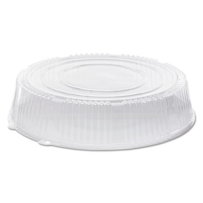 Caterline Dome Lids, 18" Diameter x 3.63" h, Clear, Plastic, 25/Carton