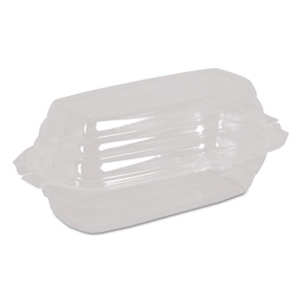 Comet Dessertware Containers/Lids, Banana Split, 4 x 8 x 3.12, Clear, Plastic, 500/Carton