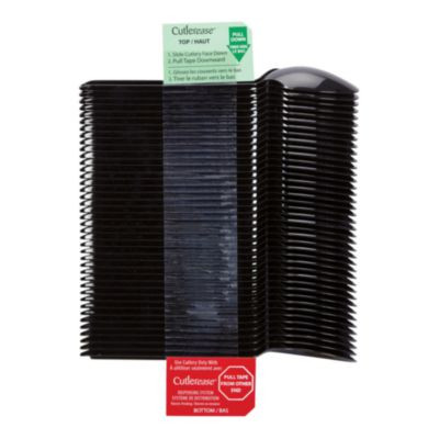 Cutlerease Dispensers, Holds 120 Spoons, 2.25 x 11.25 x 24, Gray