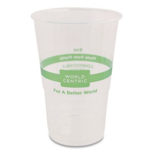 Pla Clear Cold Cups, 9 Oz, Plastic, Clear, 2,000/Carton