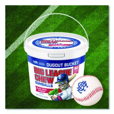 Bubble Gum Balls, Outta' Here Original, 80 Balls/Tub