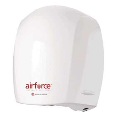 Airforce Hand Dryer, 110 V To 120 V, 10.75 x 9 x 6.5, White