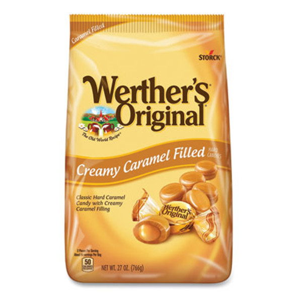 Hard Candies, Caramel, 27 Oz Bag