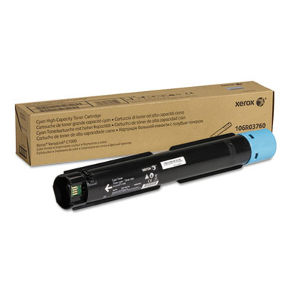 106r03760 High-Yield Toner, 10,100 Page-Yield, Cyan