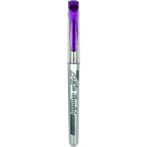 Zazzle Liquid Ink Highlighter, Assorted Ink Colors, Chisel Tip, Assorted Barrel Colors, 10/Set