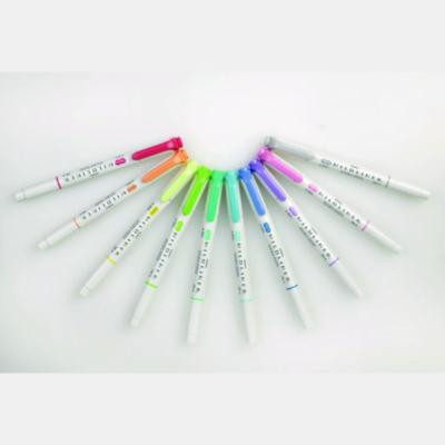 Mildliner Double Ended Highlighter, Assorted Ink Colors, Bold-Chisel/Fine-Bullet Tips, Assorted Barrel Colors, 10/Set