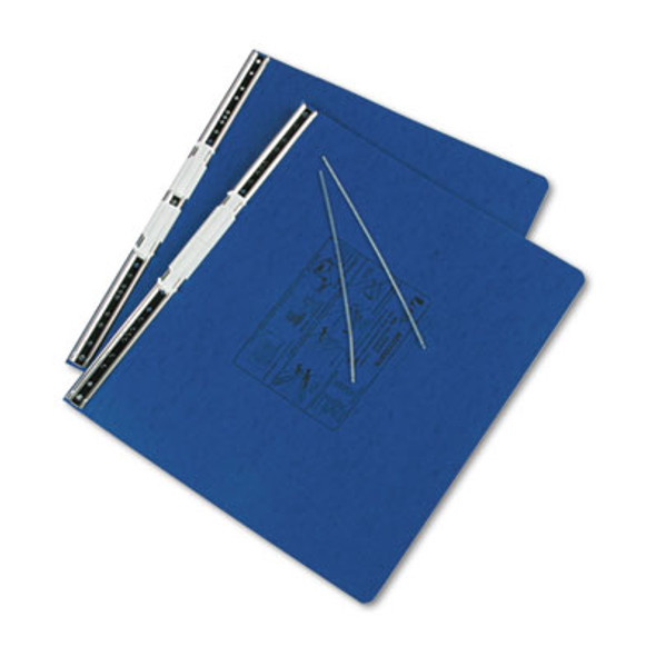 Presstex Covers With Storage Hooks, 2 Posts, 6" Capacity, 14.88 X 11, Dark Blue