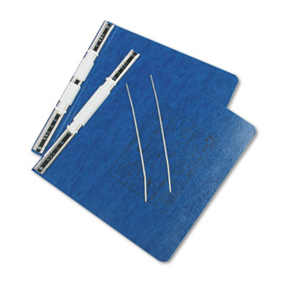 Presstex Covers With Storage Hooks, 2 Posts, 6" Capacity, 11 X 8.5, Dark Blue