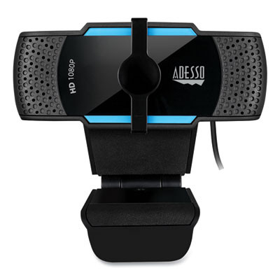 Cybertrack H5 1080P Hd Usb Autofocus Webcam With Microphone, 1920 Pixels x 1080 Pixels, 2 Mpixels, Black