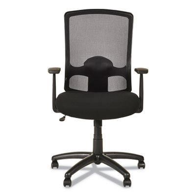 Alera Etros Series High-Back Swivel/Tilt Chair, Supports Up To 275 Lb, 18.11" To 22.04" Seat Height, Black