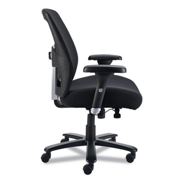 Alera Faseny Series Big And Tall Manager Chair, Supports Up To 400 Lbs, 17.48" To 21.73" Seat Height, Black Seat/Back/Base