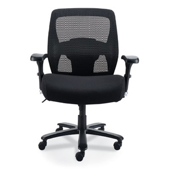 Alera Faseny Series Big And Tall Manager Chair, Supports Up To 400 Lbs, 17.48" To 21.73" Seat Height, Black Seat/Back/Base