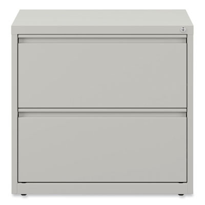 Lateral File, 2 Legal/Letter-Size File Drawers, Light Gray, 30" x 18.63" x 28"