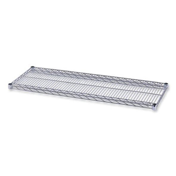 Industrial Wire Shelving Extra Wire Shelves, 48w X 18d, Silver, 2 Shelves/Carton