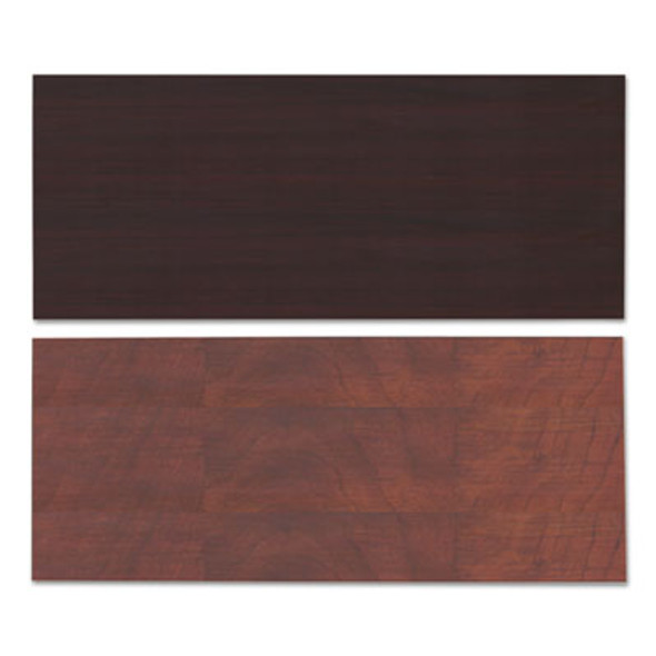 Reversible Laminate Table Top, Rectangular, 71.5 X 29.5, Medium Cherry/Mahogany