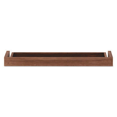 Alera Valencia Ii Series Center Drawer, Laminate, 24.5w x 15d x 2h, Modern Walnut