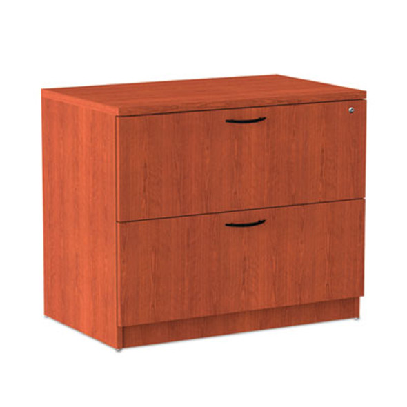 Alera Valencia Series Lateral File, 2 Legal/Letter-Size File Drawers, Medium Cherry, 34" X 22.75" X 29.5"