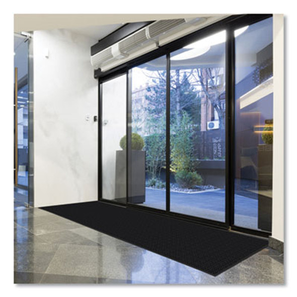Absorba Select Entry Mat, Rectangular, Pepper/Black Crush-Resistant Needle-Punched Surface, 36" x 10 Ft