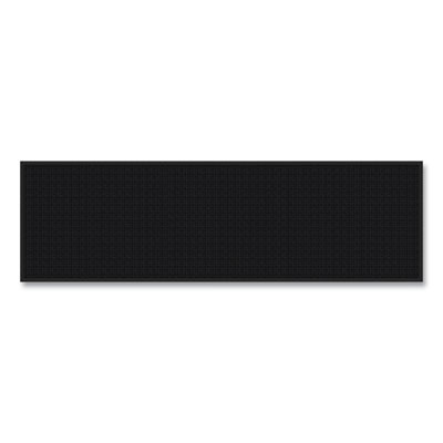 Absorba Select Entry Mat, Rectangular, Pepper/Black Crush-Resistant Needle-Punched Surface, 36" x 10 Ft