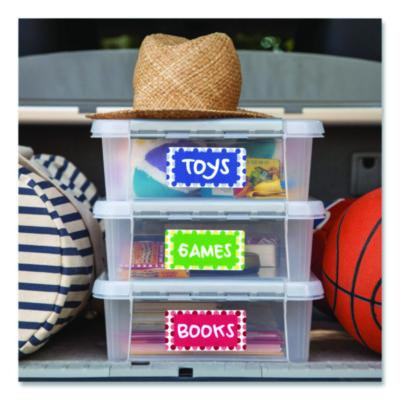 Mini-Sheets Mailing Labels, Inkjet/Laser Printers, 2 X 4, White, 4/Sheet, 25 Sheets/Pack