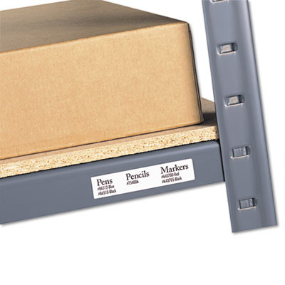 Durable Permanent Id Labels With Trueblock Technology, Laser Printers, 0.63 X 3, White, 32/Sheet, 50 Sheets/Pack