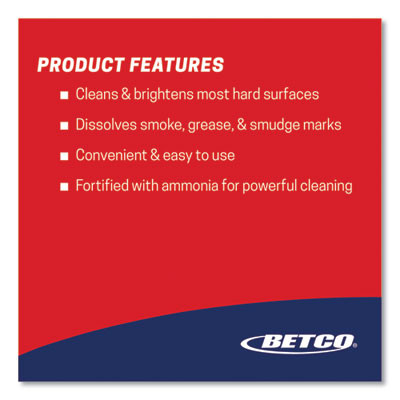 Deep Blue Glass And Surface Cleaner, 55 Gal Drum