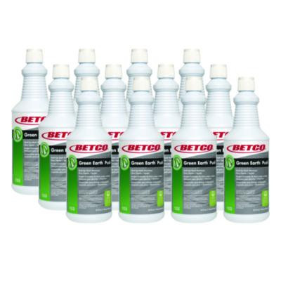Green Earth Push Enzyme Multipurpose Cleaner, New Green Scent, 32 Oz Bottle, 12/Carton