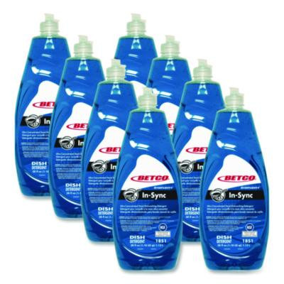 Symplicity In-Sync Hand Dishwashing Detergent, Fresh Ozonic Scent, 38 Oz Bottle, 8/Carton