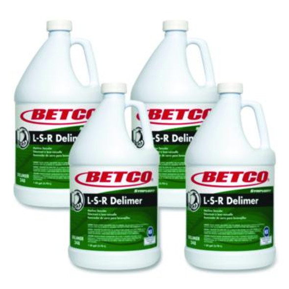 L S R Delimer, Floral Scent, 1 Gal Bottle, 4/Carton
