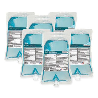 Clario C3 Advanced Alcohol Foaming Sanitizer, 1,000 Ml Bag, Citrus Scent, 6/Carton