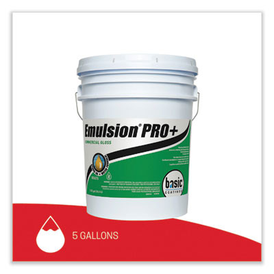 Emulsion Pro+ Floor Finish And Sealer, 5 Gal Pail