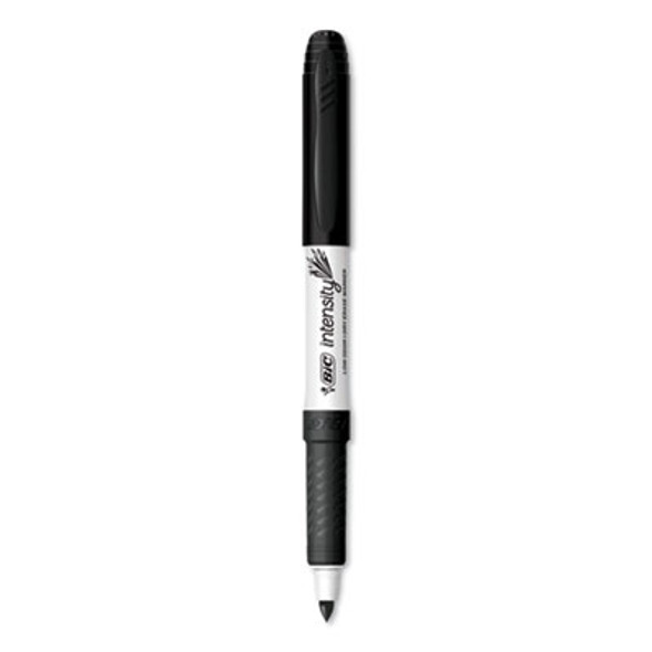 Intensity Low Odor Fine Point Dry Erase Marker, Fine Bullet Tip, Black, Dozen