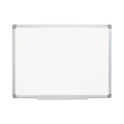 Earth Gold Ultra Magnetic Dry Erase Boards, 48" x 72", White Surface, Satin Aluminum Frame