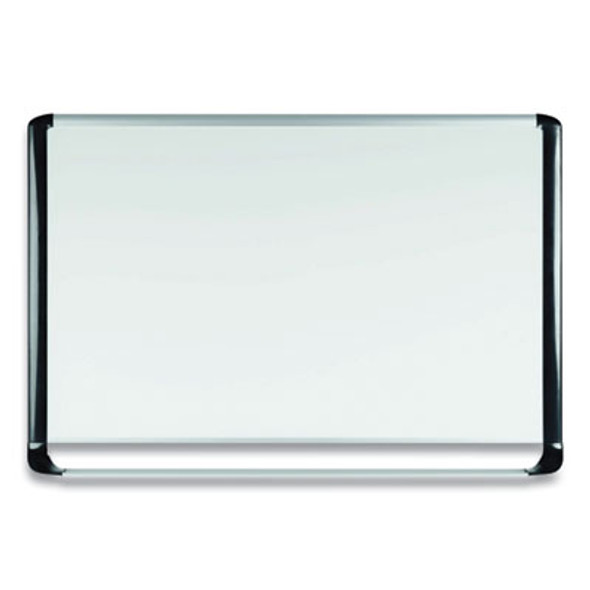Gold Ultra Magnetic Dry Erase Boards, 72" x 48", White Surface, Black/Satin Aluminum Frame