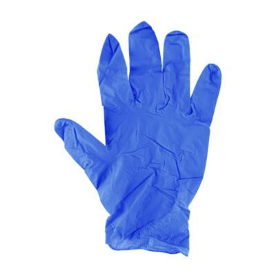 380 Series Disposable General-Purpose Nitrile Gloves, Powder-Free, Large, 4 Mil Thick, 9.5" Long, Blue, 100/Box